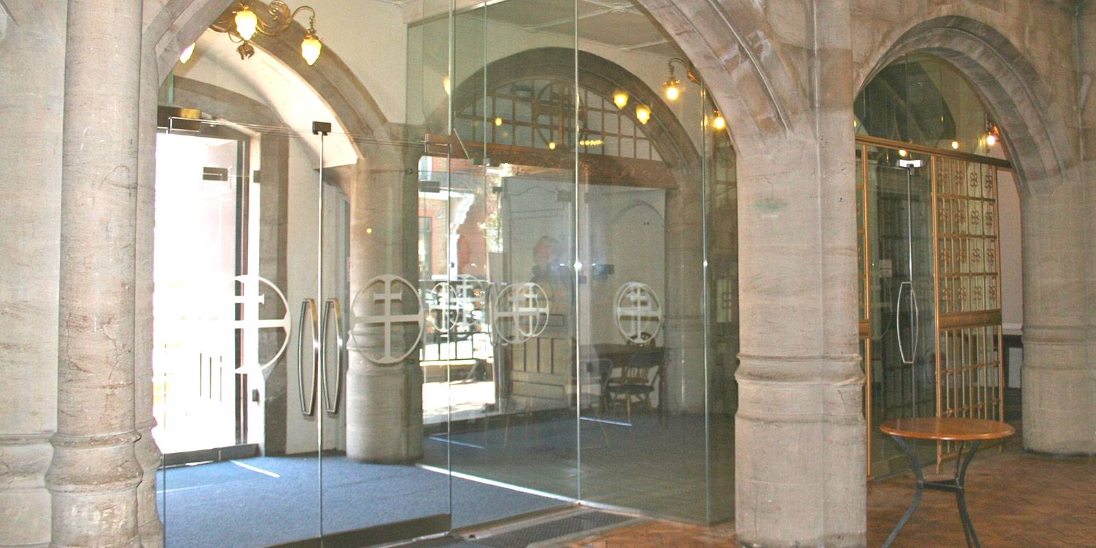 glazen voordeur @city